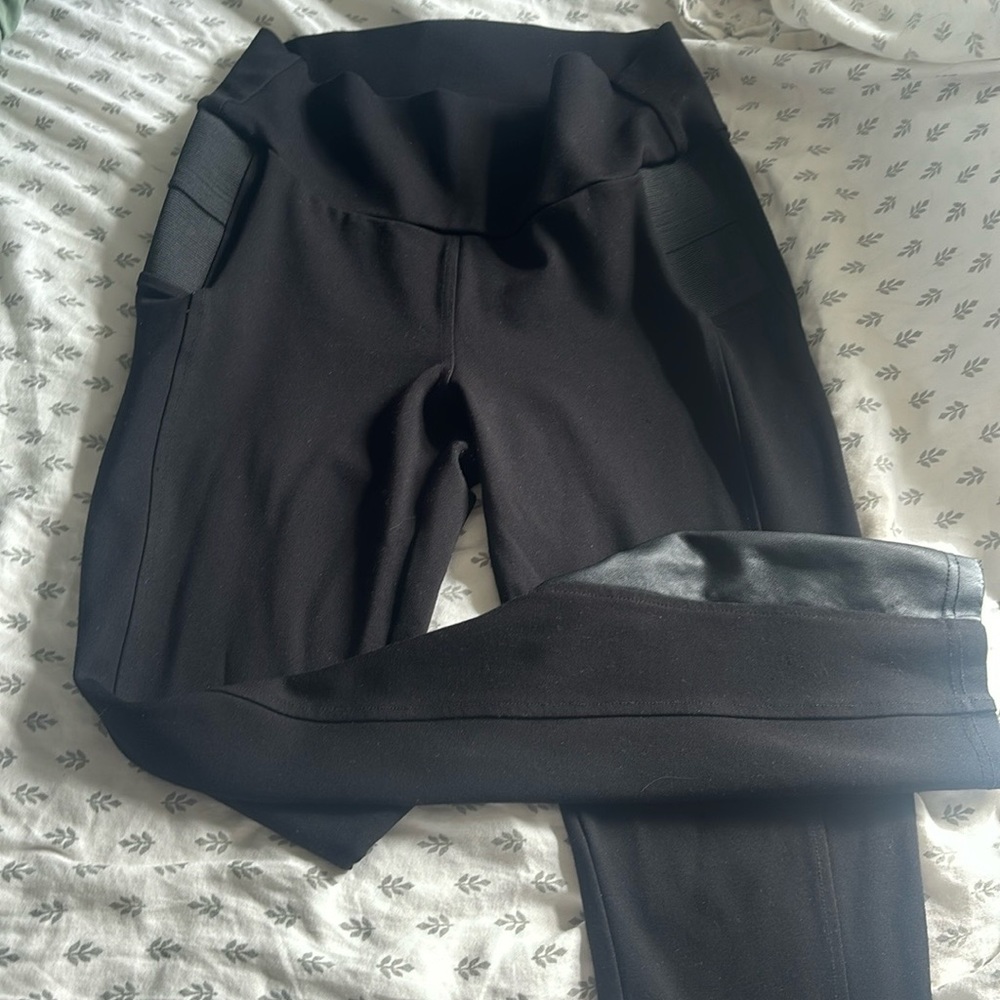 Black pants slim fit
